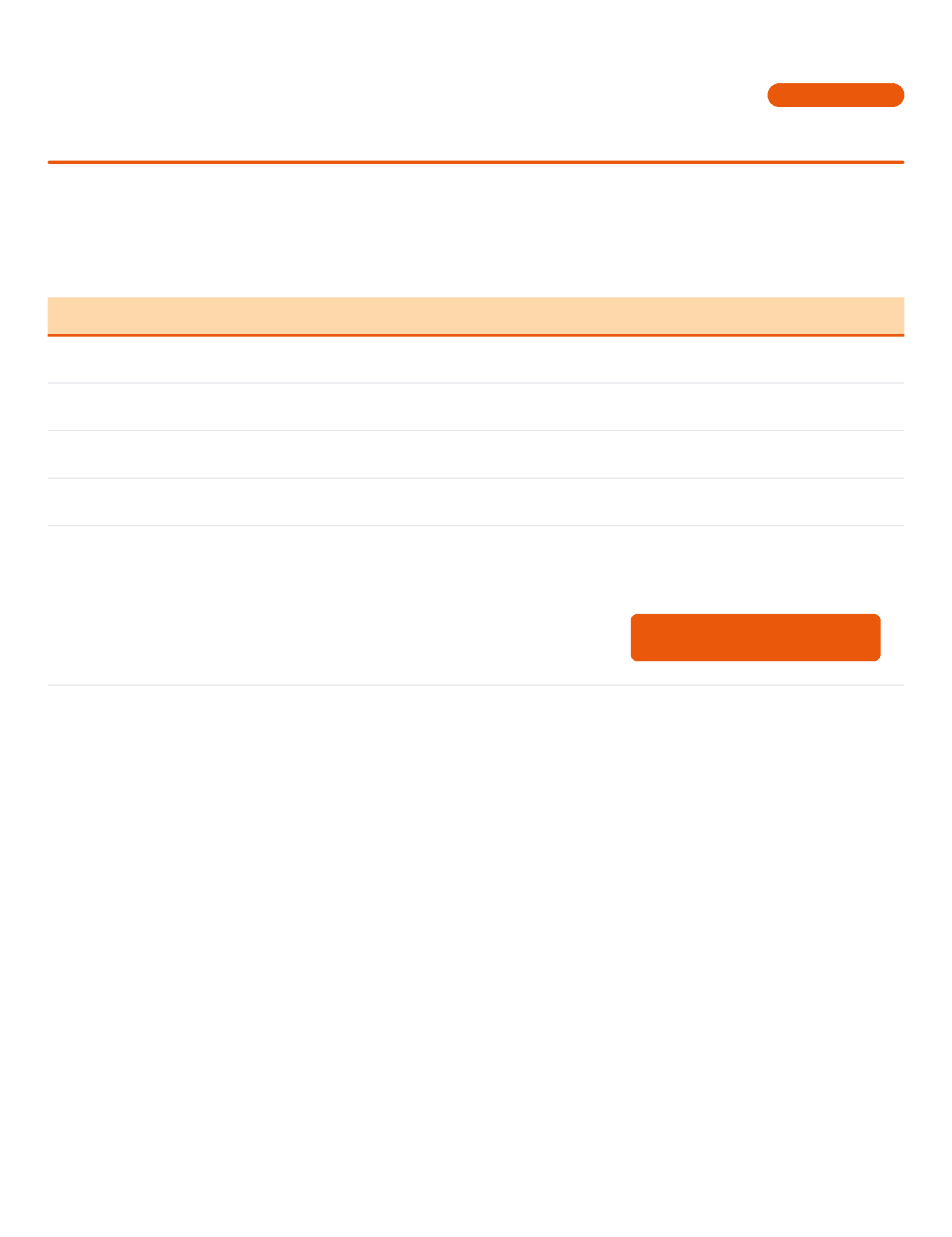 Sunset Orange invoice template preview — free professional sunset orange invoice design